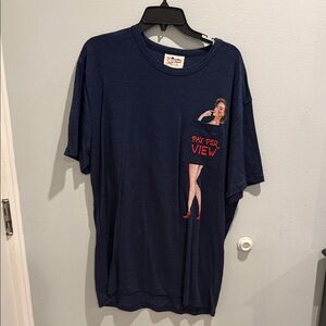 MC2 Saint Barth Navy Linen T-Shirt